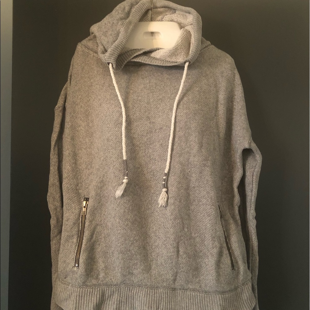 Roxy Hoodie Grey Sweatshirt